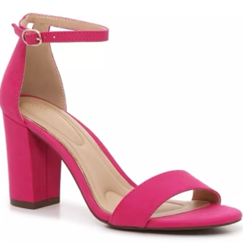 Kelly & Katie Hailee Sandal Heel (Fuschia)